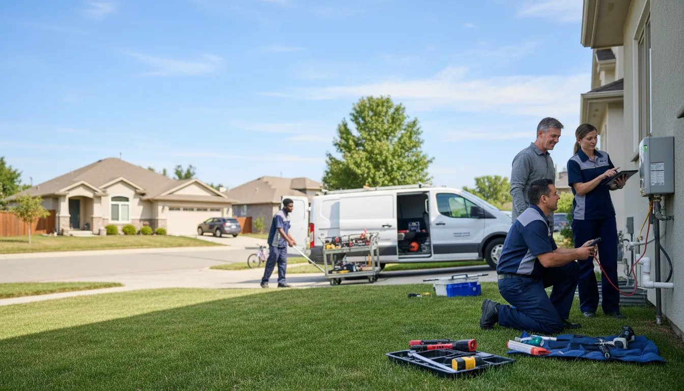Tankless water heater service in Breckenridge, TX